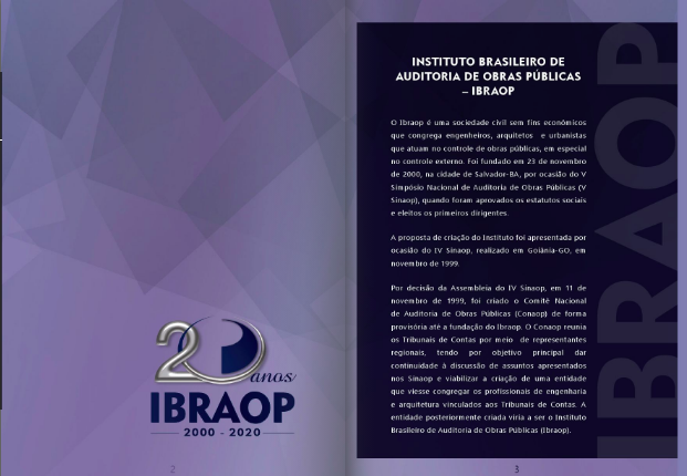 Livreto dos 20 anos do Ibraop já está disponível para visualização e download