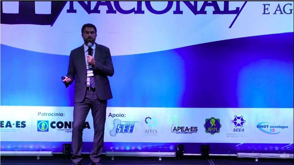 Presidente do Ibraop ministrou palestra no III Seminário Nacional do CREA-ES