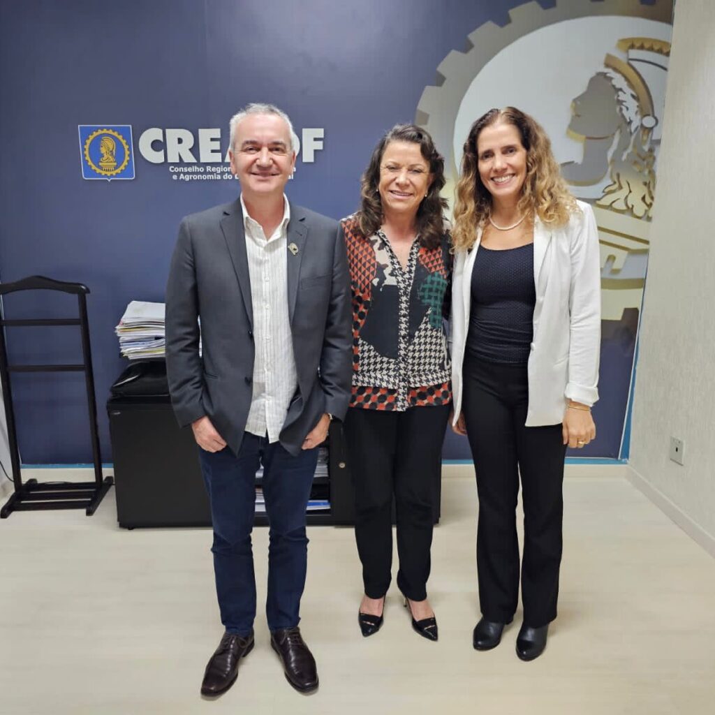 Ibraop realiza visita técnica ao Crea-DF e Confea, em Brasília