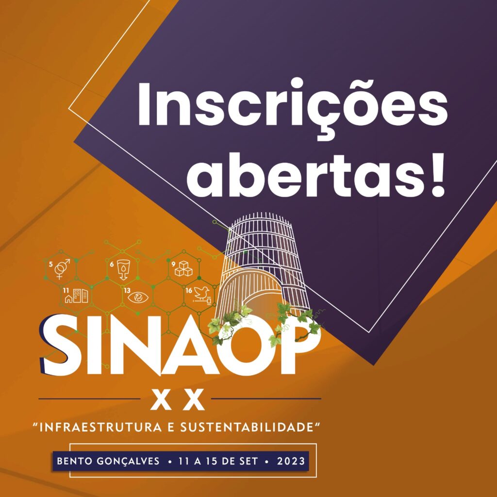 XX SINAOP: Painel irá abordar diferentes pontos de vistas da política pública de saneamento