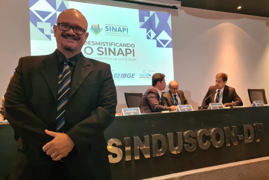 Diretor do Ibraop participou do Seminário Desmistificando o SINAPI, uma referência confiável”, em Brasilia