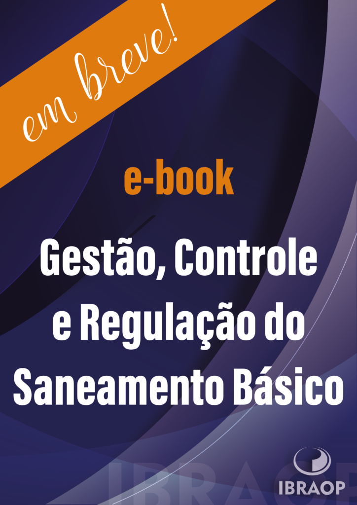 Livro digital “Gestão, Controle e Regulação do Saneamento Básico” será lançado durante o ENAOP