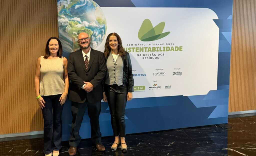 Presidente e diretor do Ibraop participam de seminário que debateu a sustentabilidade na gestão de resíduos sólidos