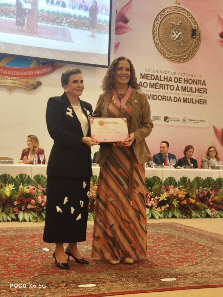 Presidente do Ibraop é homenageada com Medalha de Honra ao Mérito à Mulher