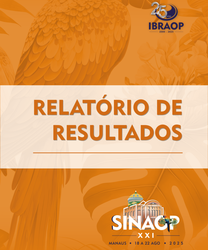 Relatorio de Resultados - XXI Sinaop 2025