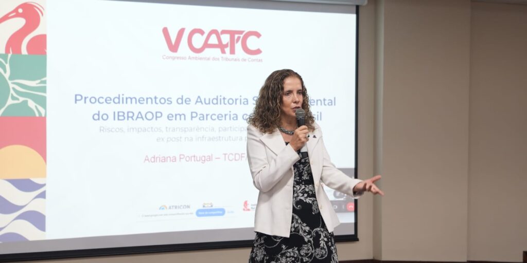 Presidente do Ibraop apresenta procedimentos de auditoria sobre impactos ambientais em reunião técnica do V CATC